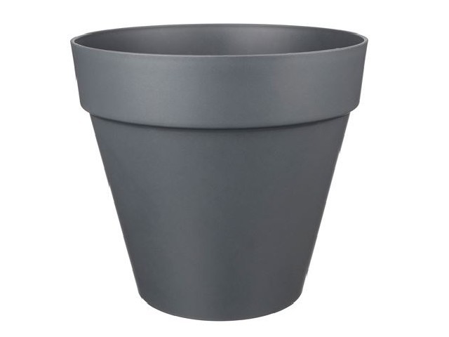 Горшок для цветов Tarragon D280, 10л  со вставкой (серый)